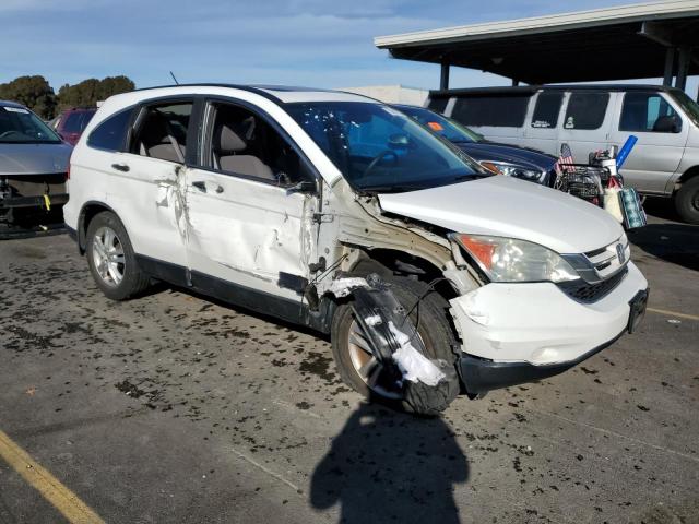 5J6RE3H55AL037436 - 2010 HONDA CR-V EX WHITE photo 4