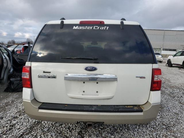 1FMFK18568LA58758 - 2008 FORD EXPEDITION EL EDDIE BAUER WHITE photo 6