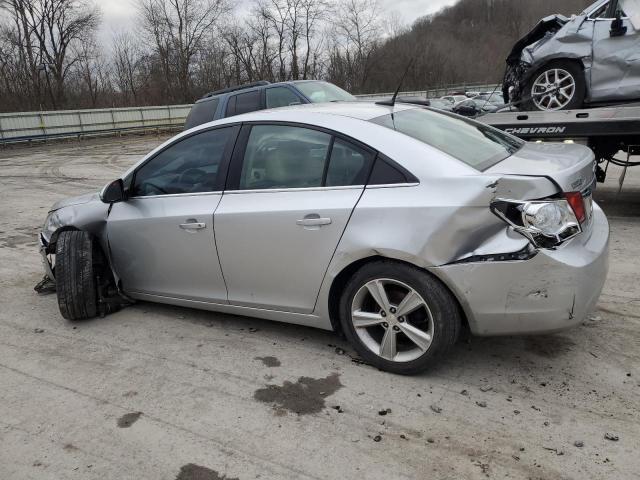 1G1PE5SB6E7231763 - 2014 CHEVROLET CRUZE LT SILVER photo 2