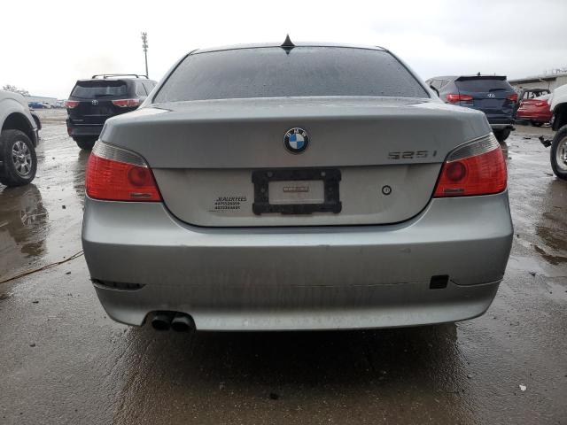 WBANE53586CK80931 - 2006 BMW 525 I GRAY photo 6