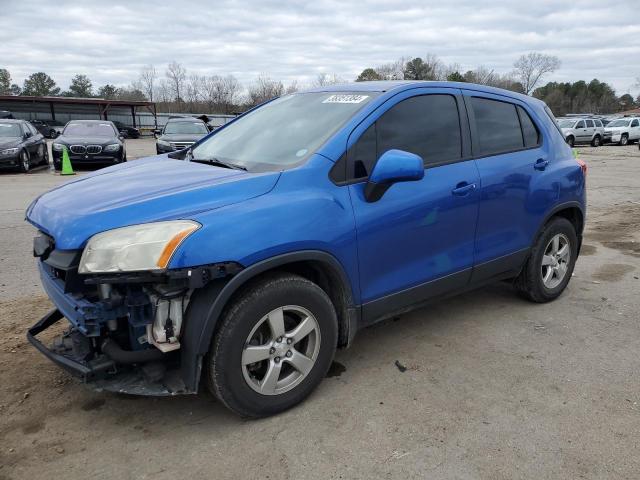 KL7CJPSB4FB103160 - 2015 CHEVROLET TRAX 1LS BLUE photo 1