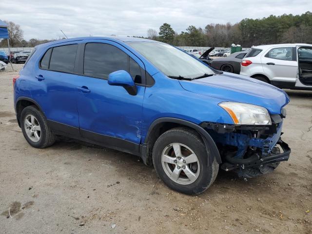 KL7CJPSB4FB103160 - 2015 CHEVROLET TRAX 1LS BLUE photo 4