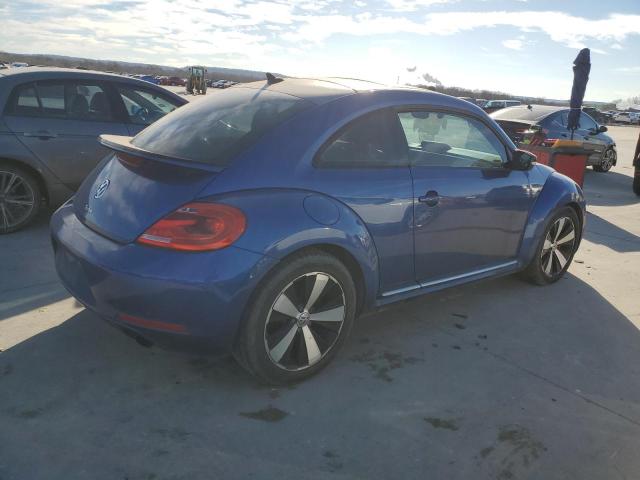 3VWV67AT3CM658688 - 2012 VOLKSWAGEN BEETLE TURBO BLUE photo 3