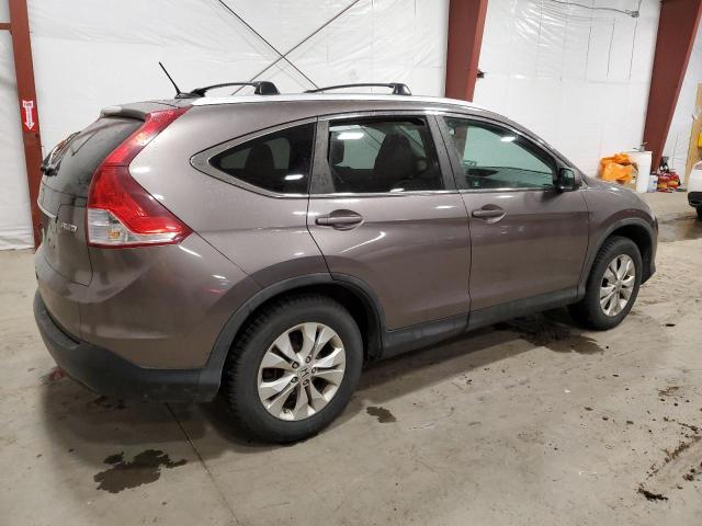 5J6RM4H7XCL003344 - 2012 HONDA CR-V EXL GRAY photo 3