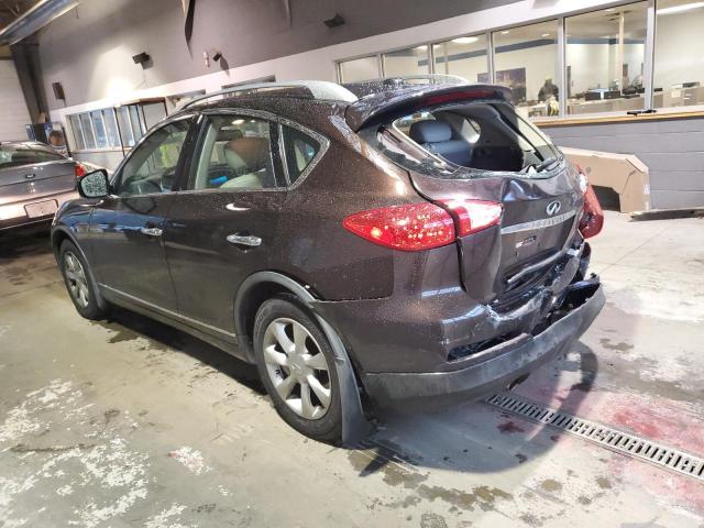 JNKAJ09F78M355422 - 2008 INFINITI EX35 BASE Մանուշակագույն լուսանկար 2