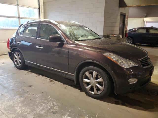 JNKAJ09F78M355422 - 2008 INFINITI EX35 BASE Մանուշակագույն լուսանկար 4