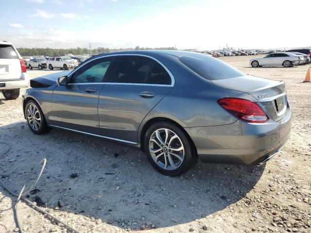 55SWF4JBXJU247835 - 2018 MERCEDES-BENZ C 300 GRAY photo 2