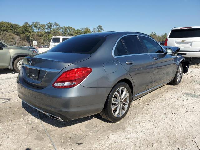 55SWF4JBXJU247835 - 2018 MERCEDES-BENZ C 300 GRAY photo 3