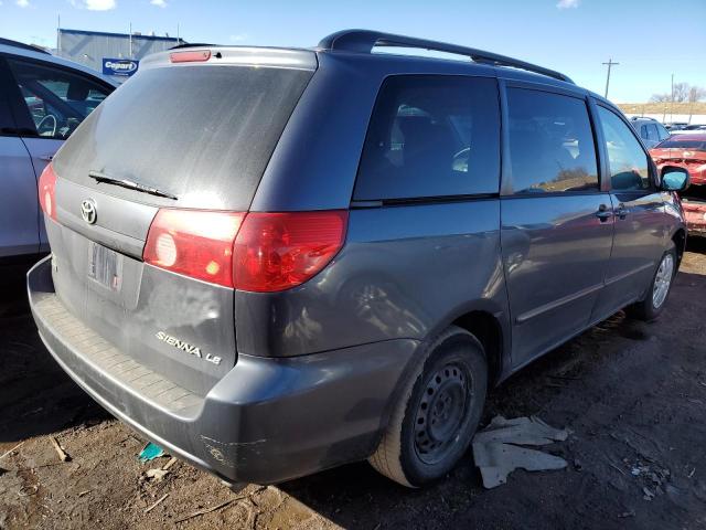 5TDZA23C96S509998 - 2006 TOYOTA SIENNA CE GRAY photo 3