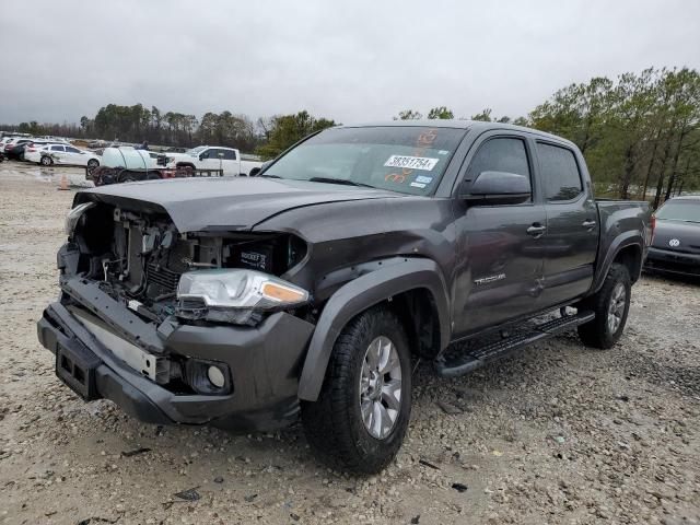 3TMAZ5CNXJM070179 - 2018 TOYOTA TACOMA DOUBLE CAB CHARCOAL photo 1