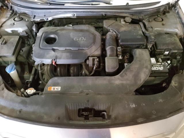 5NPE24AF2HH534237 - 2017 HYUNDAI SONATA SE GRAY photo 11