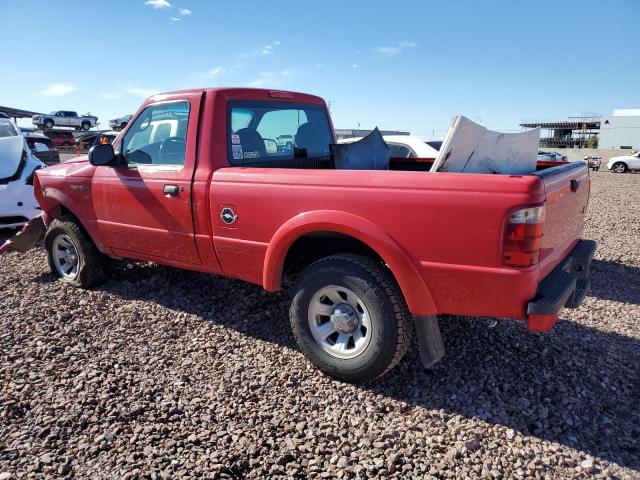 1FTYR10U53PB25282 - 2003 FORD RANGER RED photo 2