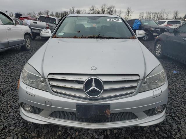 WDDGF56X79R045028 - 2009 MERCEDES-BENZ C 350 SILVER photo 5