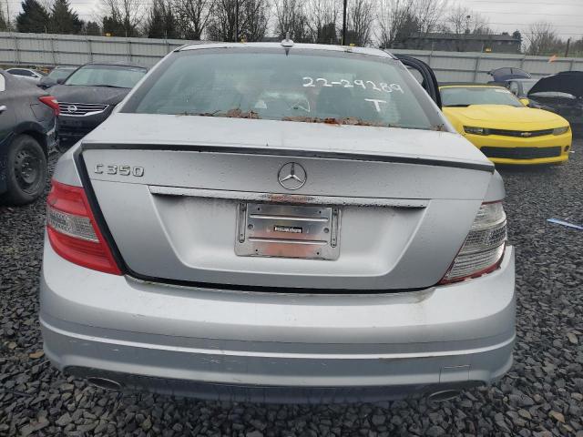 WDDGF56X79R045028 - 2009 MERCEDES-BENZ C 350 SILVER photo 6