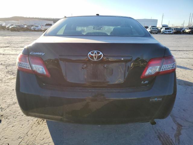 4T1BF3EK0BU228350 - 2011 TOYOTA CAMRY BASE BLACK photo 6