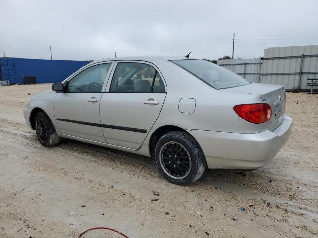 2T1BR32E34C298161 - 2004 TOYOTA COROLLA CE SILVER photo 2