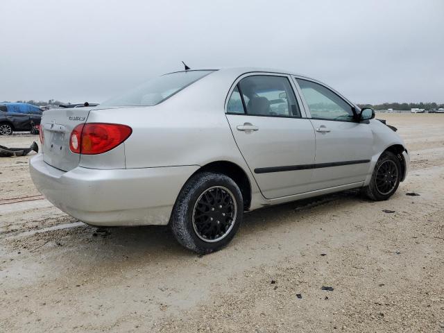 2T1BR32E34C298161 - 2004 TOYOTA COROLLA CE SILVER photo 3