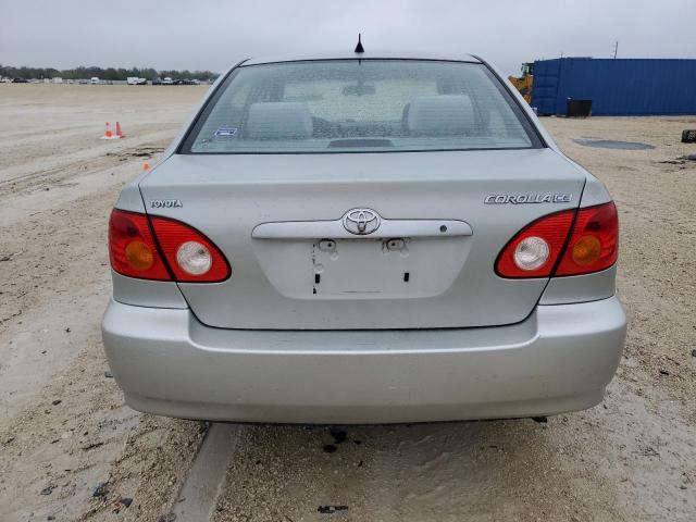 2T1BR32E34C298161 - 2004 TOYOTA COROLLA CE SILVER photo 6