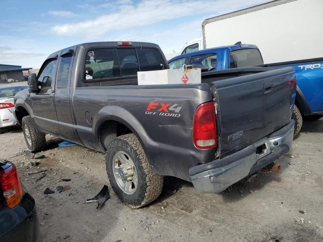 1FTNX21S74EB18567 - 2004 FORD F250 SUPER DUTY GRAY photo 2