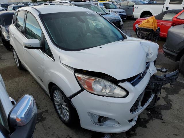 1FADP5CU9EL518290 - 2014 FORD C-MAX PREMIUM WHITE photo 4