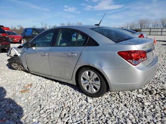 1G1PA5SG5D7177149 - 2013 CHEVROLET CRUZE LS SILVER photo 2