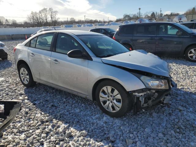 1G1PA5SG5D7177149 - 2013 CHEVROLET CRUZE LS SILVER photo 4