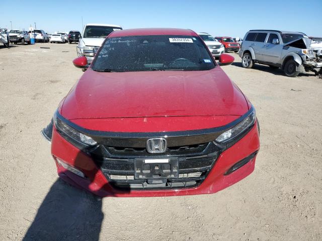 1HGCV1F38JA019141 - 2018 HONDA ACCORD SPORT RED photo 5