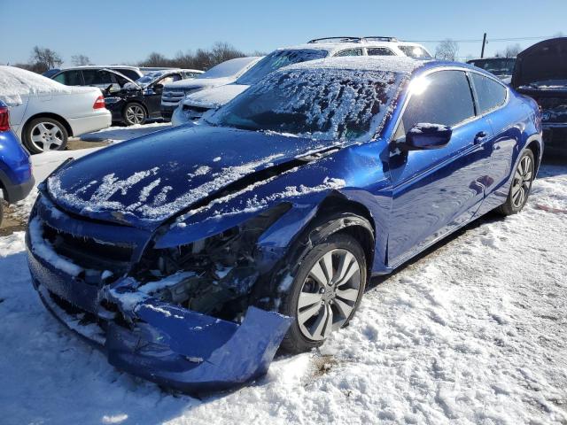 1HGCS12379A017391 - 2009 HONDA ACCORD LX BLUE photo 1