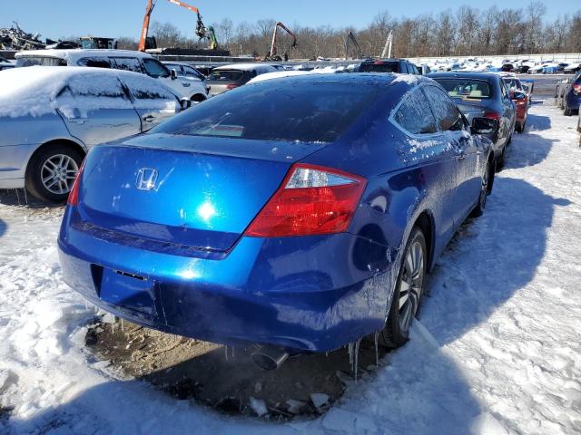 1HGCS12379A017391 - 2009 HONDA ACCORD LX BLUE photo 3