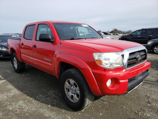 5TEJU62NX7Z384979 - 2007 TOYOTA TACOMA DOUBLE CAB PRERUNNER RED photo 4