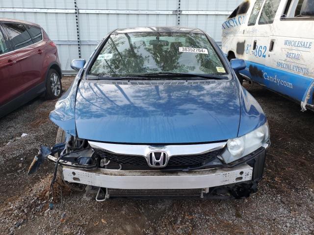 2HGFA1F51AH578719 - 2010 HONDA CIVIC LX BLUE photo 5