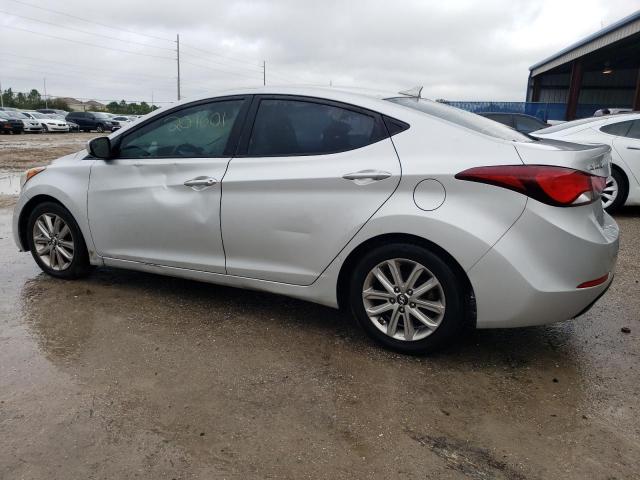 5NPDH4AE3FH576446 - 2015 HYUNDAI ELANTRA SE SILVER photo 2