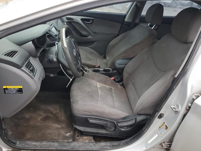 5NPDH4AE3FH576446 - 2015 HYUNDAI ELANTRA SE SILVER photo 7