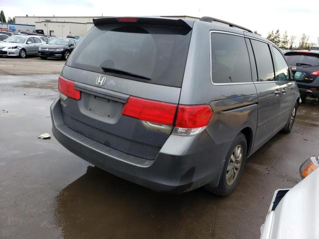 5FNRL3H64AB011627 - 2010 HONDA ODYSSEY EXL GRAY photo 3