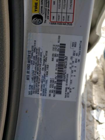 3FAHP02118R231267 - 2008 FORD FUSION SEL WHITE photo 12