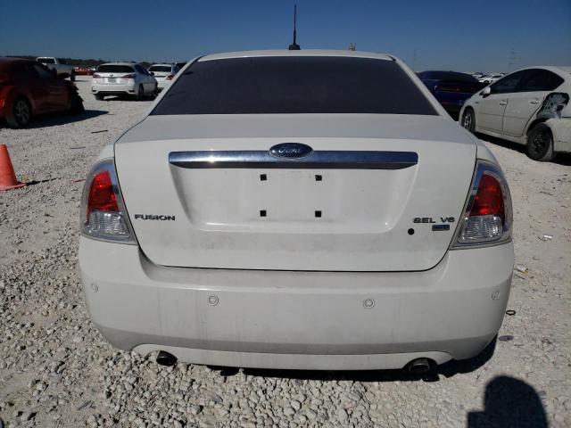 3FAHP02118R231267 - 2008 FORD FUSION SEL WHITE photo 6