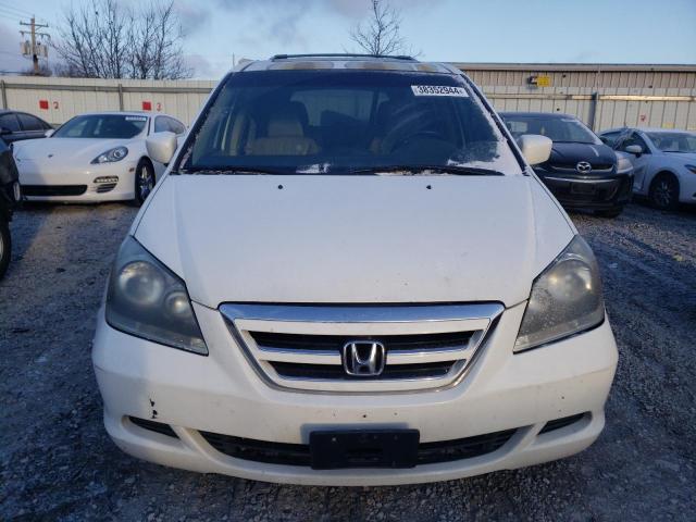 5FNRL38787B414494 - 2007 HONDA ODYSSEY EXL WHITE photo 5