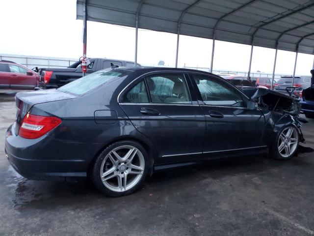 WDDGF4HB4DR271080 - 2013 MERCEDES-BENZ C 250 BLACK photo 3