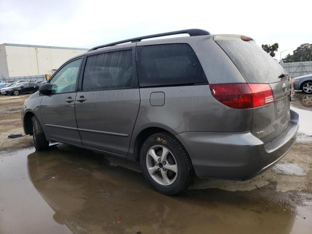 5TDZA23C94S071304 - 2004 TOYOTA SIENNA CE GRAY photo 2