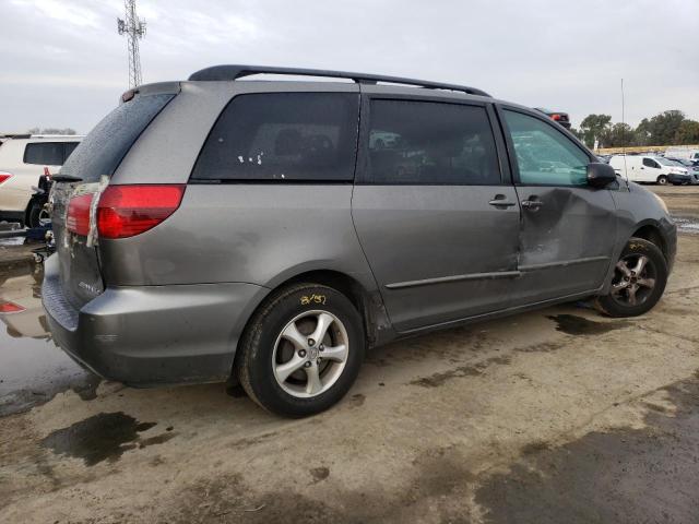 5TDZA23C94S071304 - 2004 TOYOTA SIENNA CE GRAY photo 3