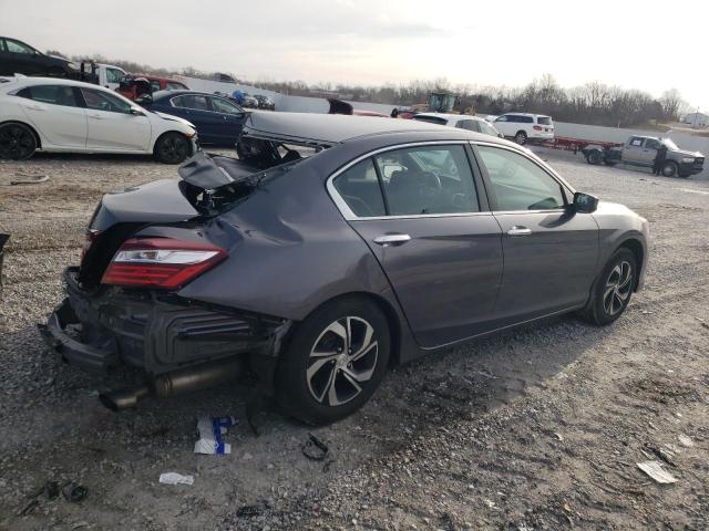 1HGCR2F35HA271840 - 2017 HONDA ACCORD LX GRAY photo 3