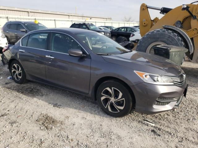 1HGCR2F35HA271840 - 2017 HONDA ACCORD LX GRAY photo 4