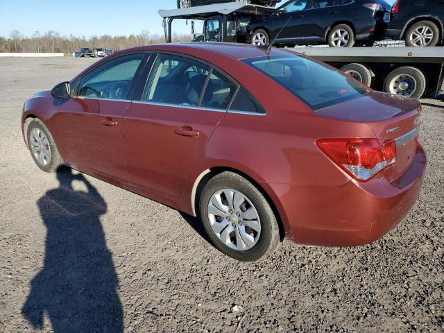 1G1PC5SH7C7289551 - 2012 CHEVROLET CRUZE LS ORANGE photo 2