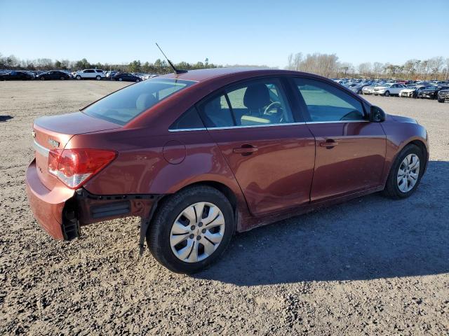 1G1PC5SH7C7289551 - 2012 CHEVROLET CRUZE LS ORANGE photo 3