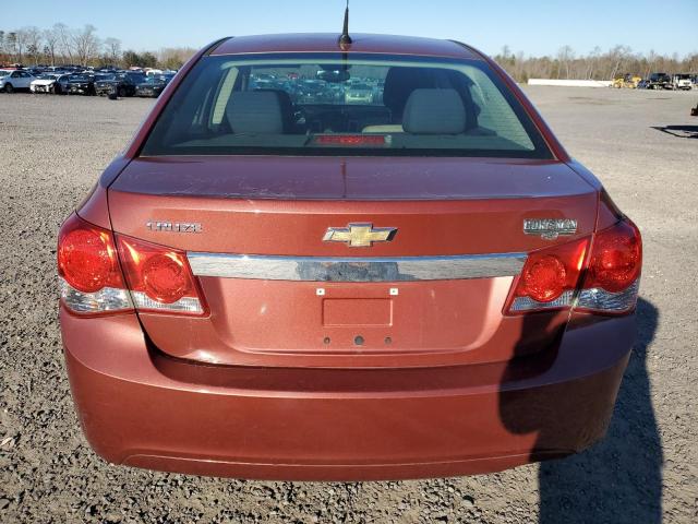 1G1PC5SH7C7289551 - 2012 CHEVROLET CRUZE LS ORANGE photo 6