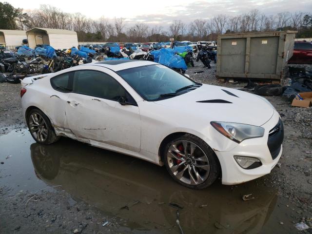 KMHHU6KJ8EU114646 - 2014 HYUNDAI GENESIS CO 3.8L WHITE photo 4