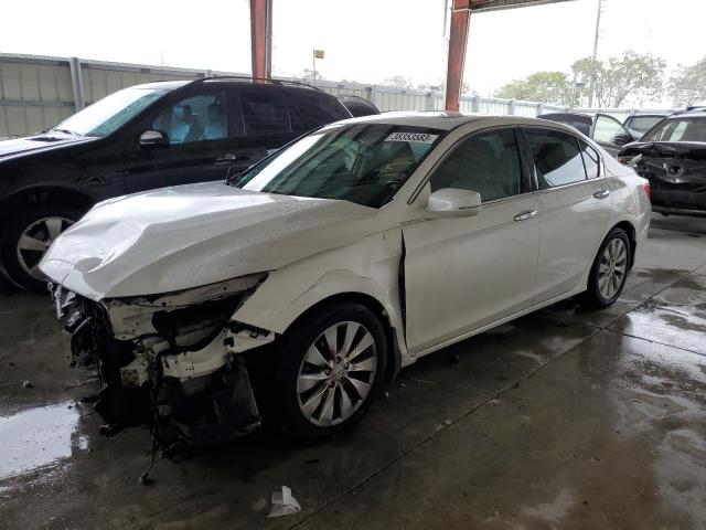 1HGCR3F96DA017249 - 2013 HONDA ACCORD TOURING WHITE photo 1