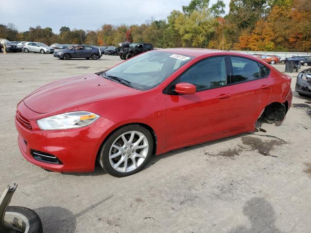 1C3CDFBA0DD242011 - 2013 DODGE DART SXT RED photo 1