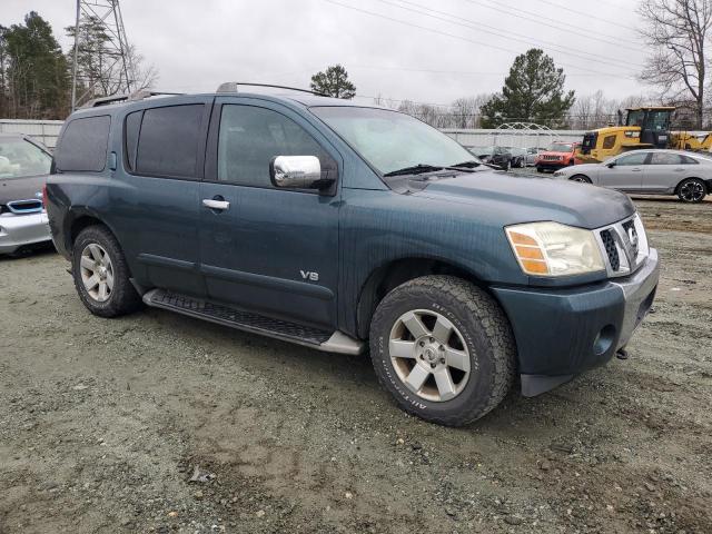 5N1AA08B65N731366 - 2005 NISSAN ARMADA SE BLUE photo 4