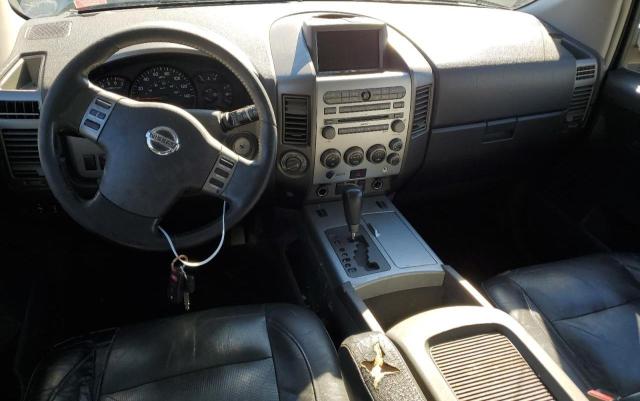 5N1AA08B65N731366 - 2005 NISSAN ARMADA SE BLUE photo 8